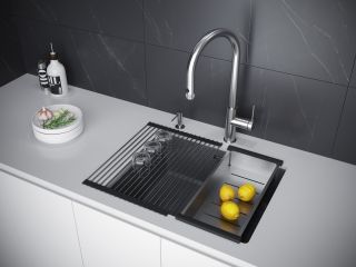 Мойка кухонная Paulmark Lumi LU55SK-DG графит